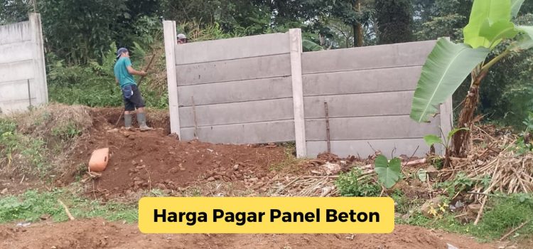 Harga Pagar Panel Beton